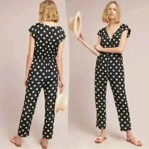 Anthropologie Corey Lynn Carter polka dot jumpsuit‎ XS